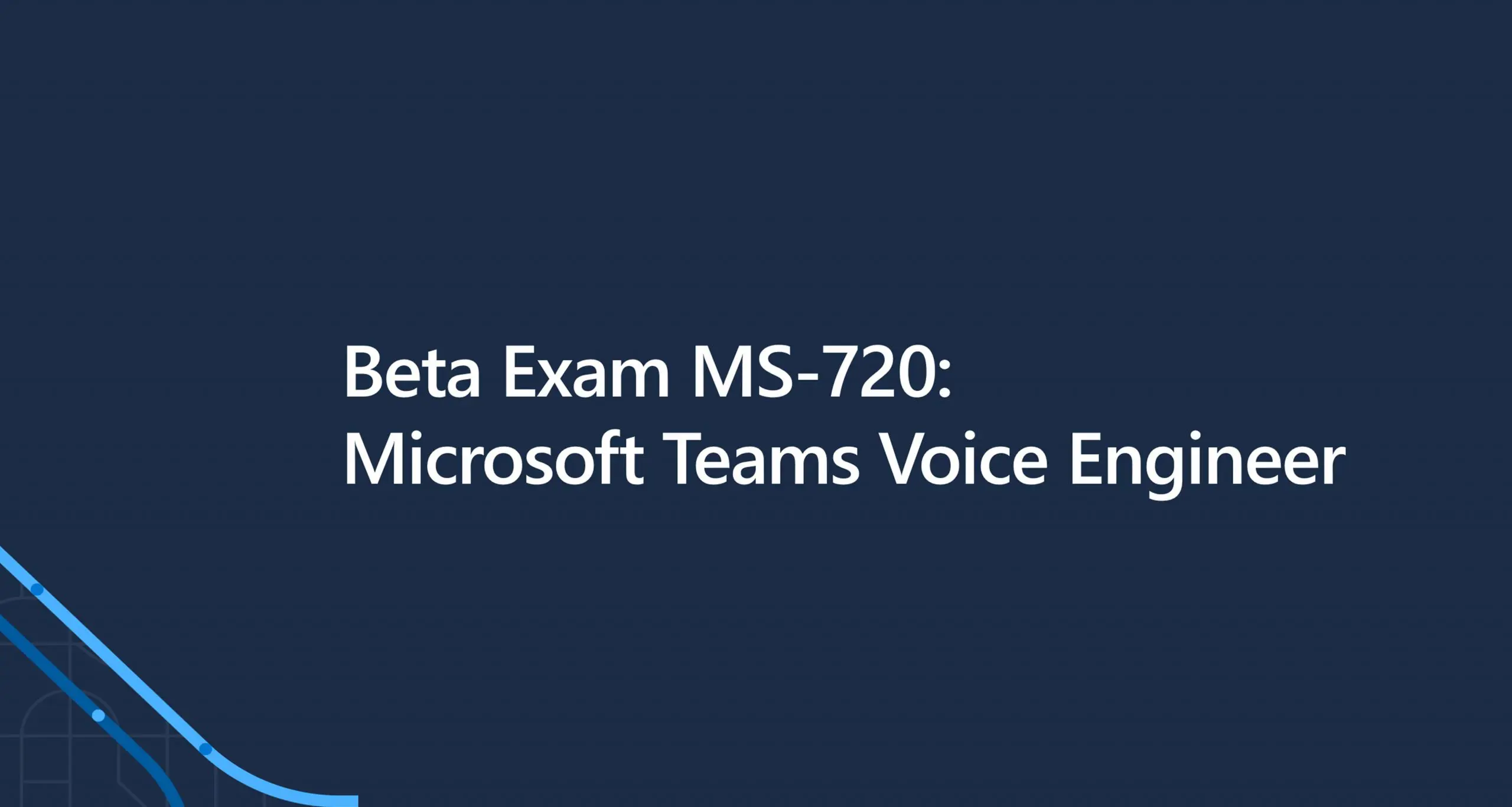 MS-720: Microsoft Teams Voice Engineer (MS-720T00) Course - Sns-Brigh10